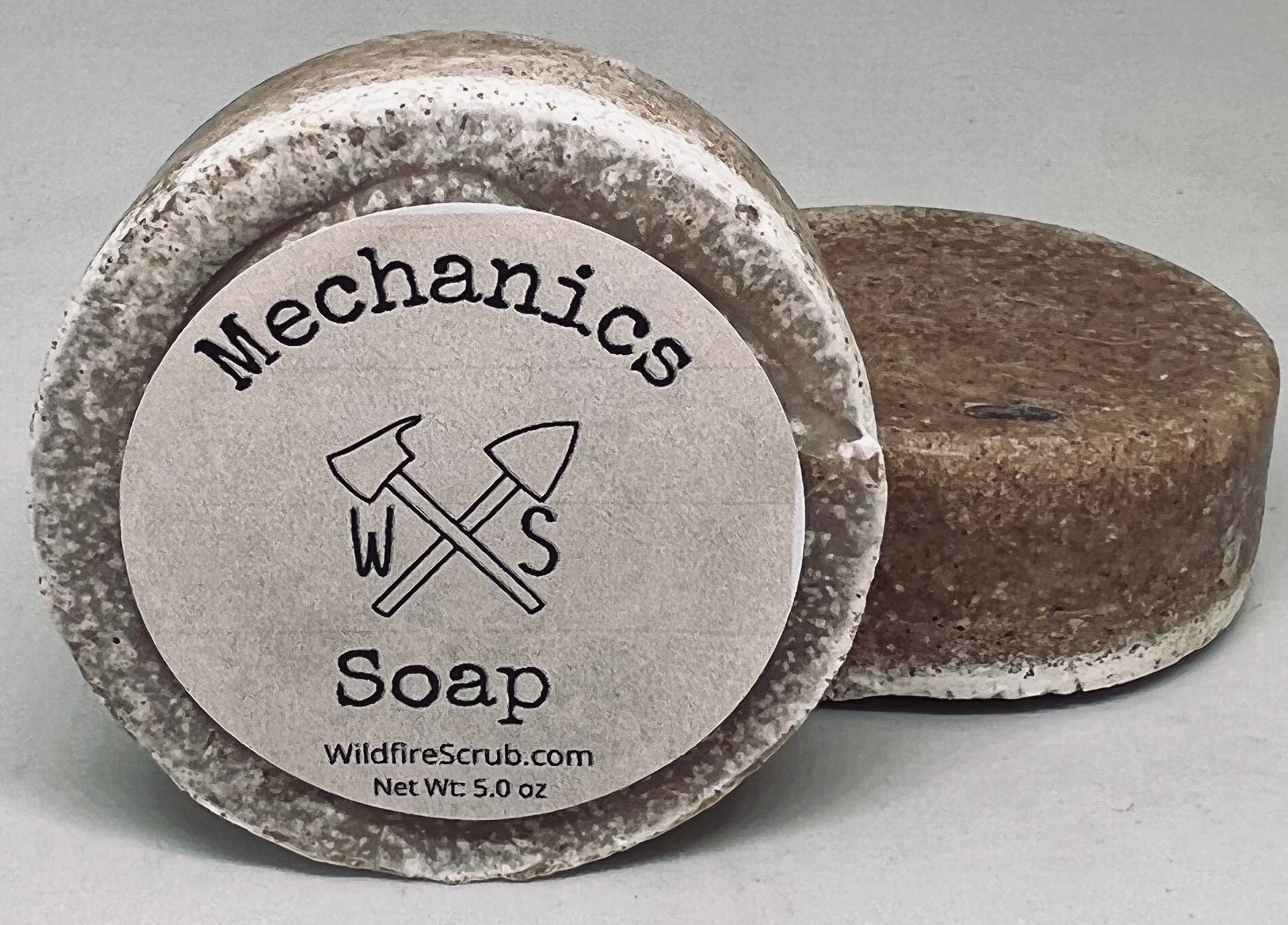 Mechanic's Cold Process Soap with Pumice and Orange Essential Oil, 4 oz /  113 g bar